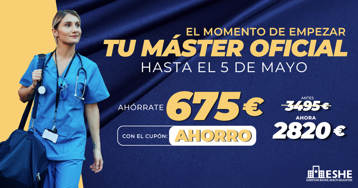 Banner ¡Descuento de 675€ en tu Máster Oficial!